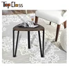 Modern design living room furniture wood tea table side table