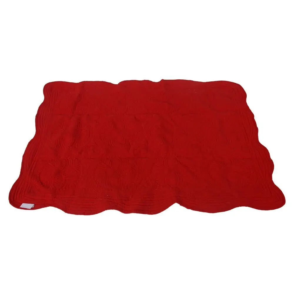 Wholesale Ruffled Cotton Blanks Blanket Quilted Newborn Baby Swaddle