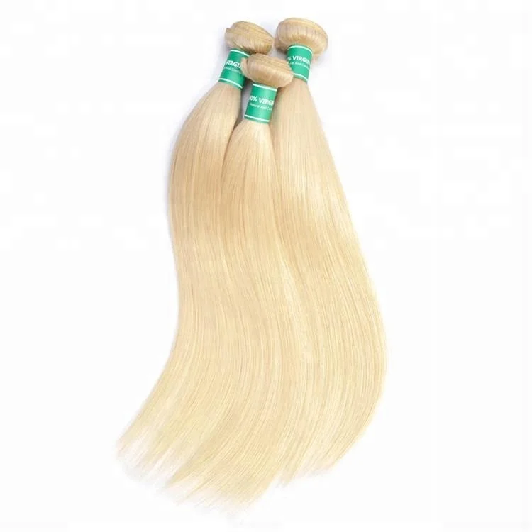 

Blonde Virgin Hair,1 Piece, #613