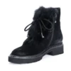 Amazon top seller 2019 Professional Women autumn boots genuine leather casual boots ankle shoes boots with Sable hair