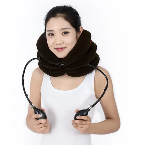 Runde Medical 2021 Full Flannel Air Neck Collar Inflatable Cervical ...