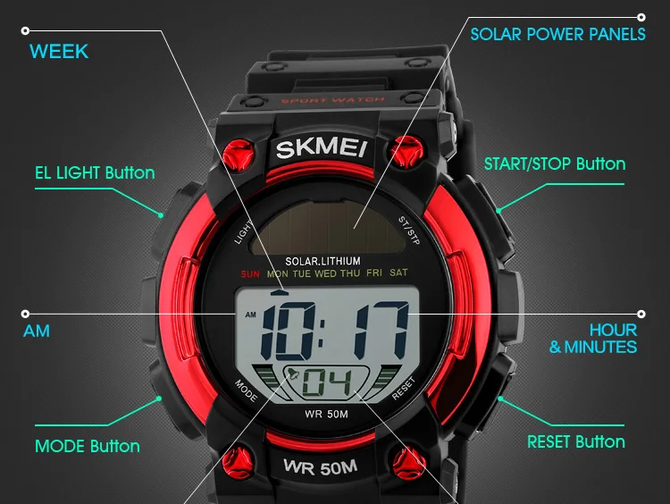 skmei 1148 watch instructions