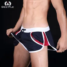 Brand Mens Swimwear Swimming trunks Sexy Slim flexible boxer Men bathing trunks for briefs man beach Shorts M L XL XXL 2014New