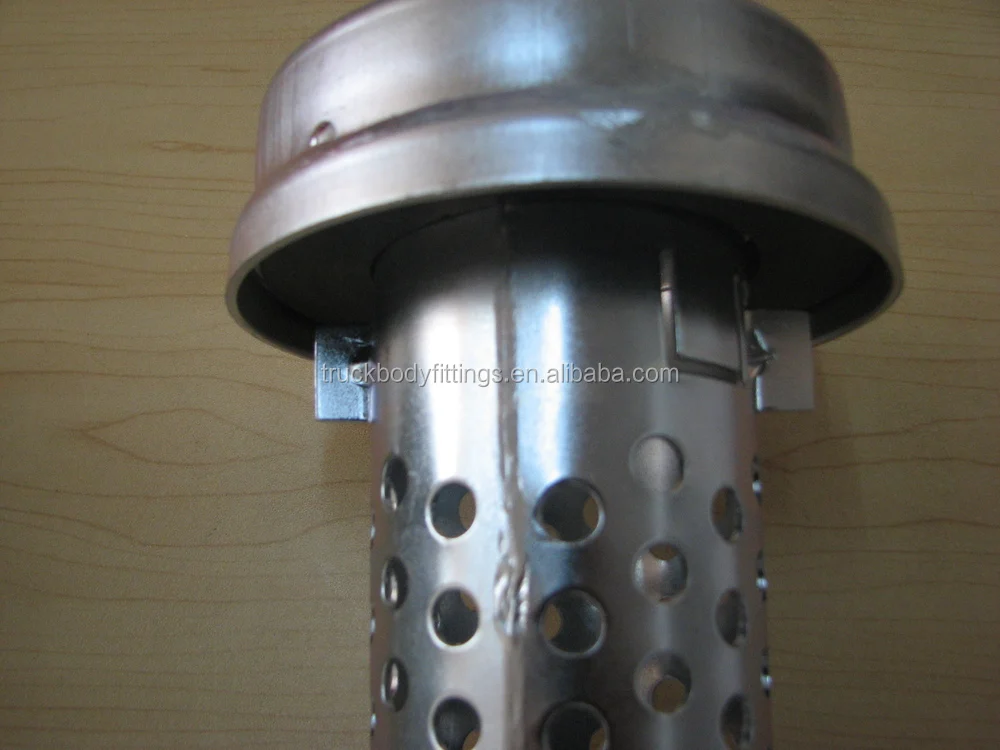 Aluminium alloy and mild steel truck parts anti siphon device