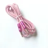 Nylon Stereo Male to Male Audio Cable with 3.5MM