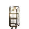 Hot sale warehouse metal wire storage cages