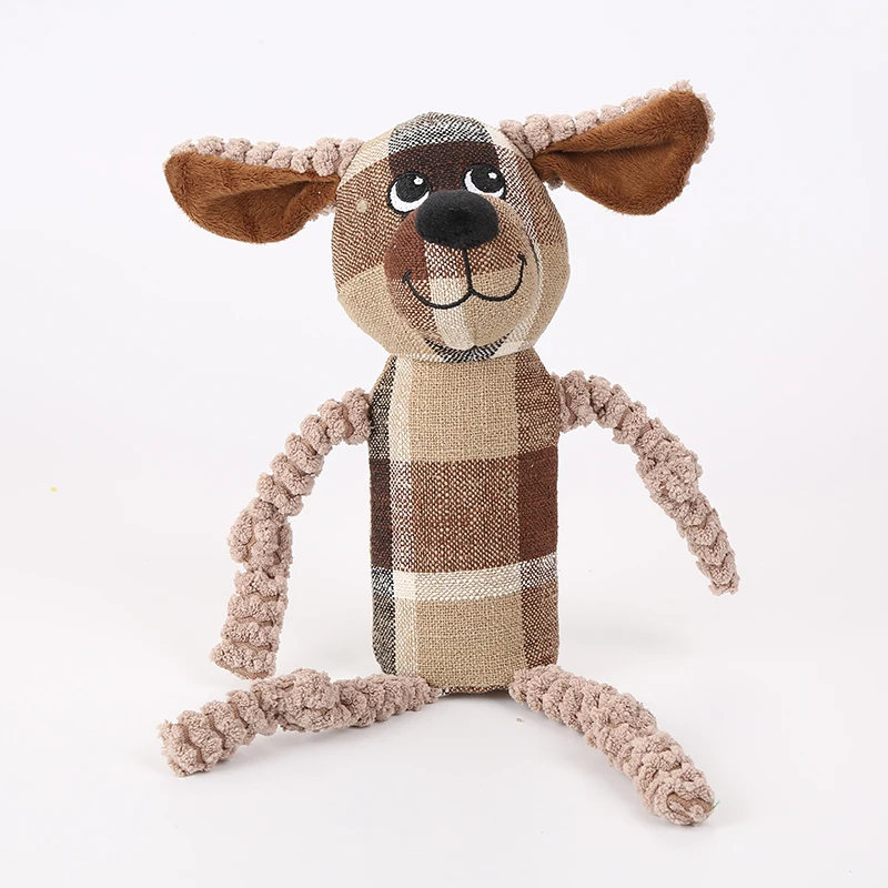 Dog Toy With Sound Tube Health Teeth Pet Toy 2019 Wholesale Canvas