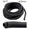 PET cable management wrap self-close cable sleeve
