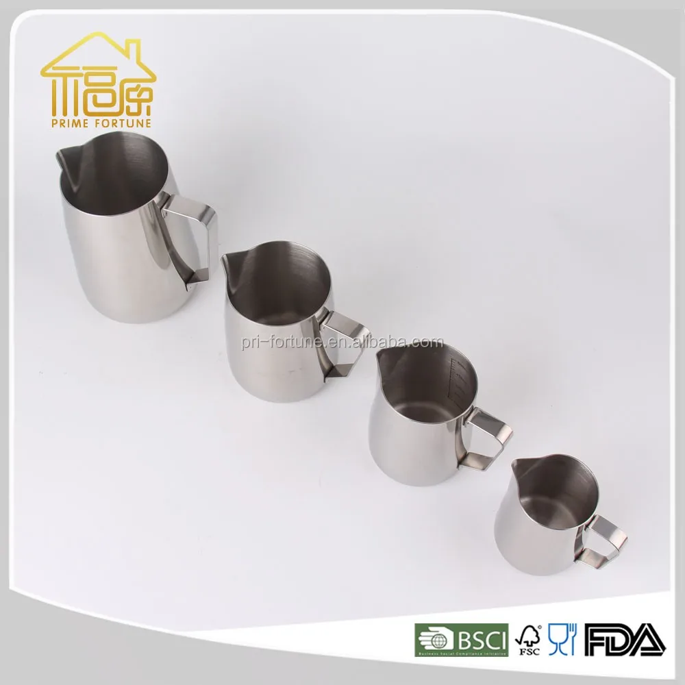 Stainless Steel Milk Pot/milk Boiling Pot/milk Coffee Latte Frothing