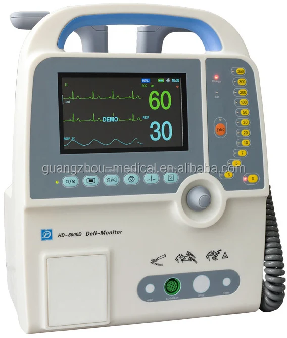 Emergency medical Defibrillator Monitor EMS Defibrillator.jpg