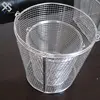 shopping rectangular and round shape wire mesh basket stainless