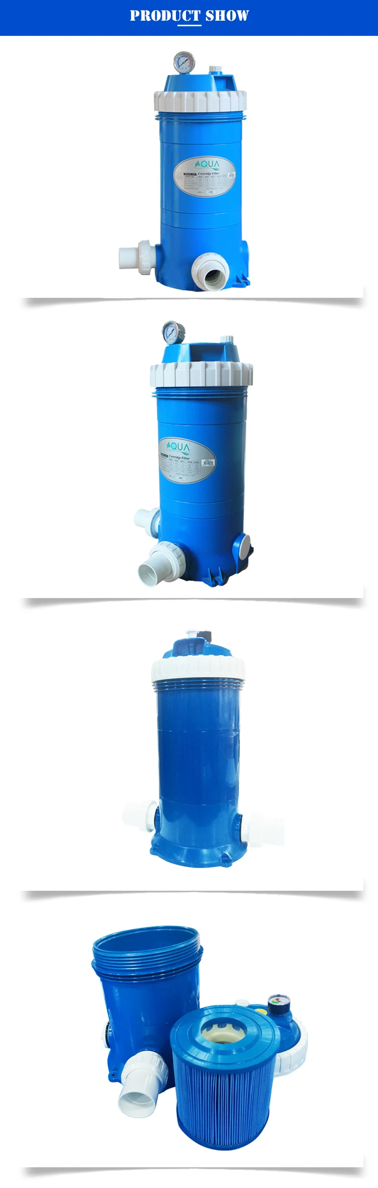 Housing Swimming Pool Portable Filtration System Cartridge Filter Buy