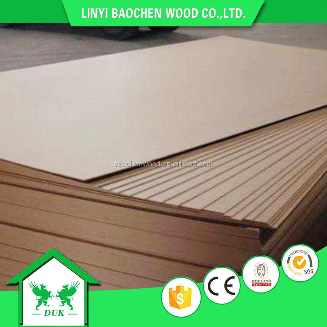 4.5mm 5mm 6mm Raw Mdf/plain Mdf Hdf /melamine Mdf Board Buy Mdf Board