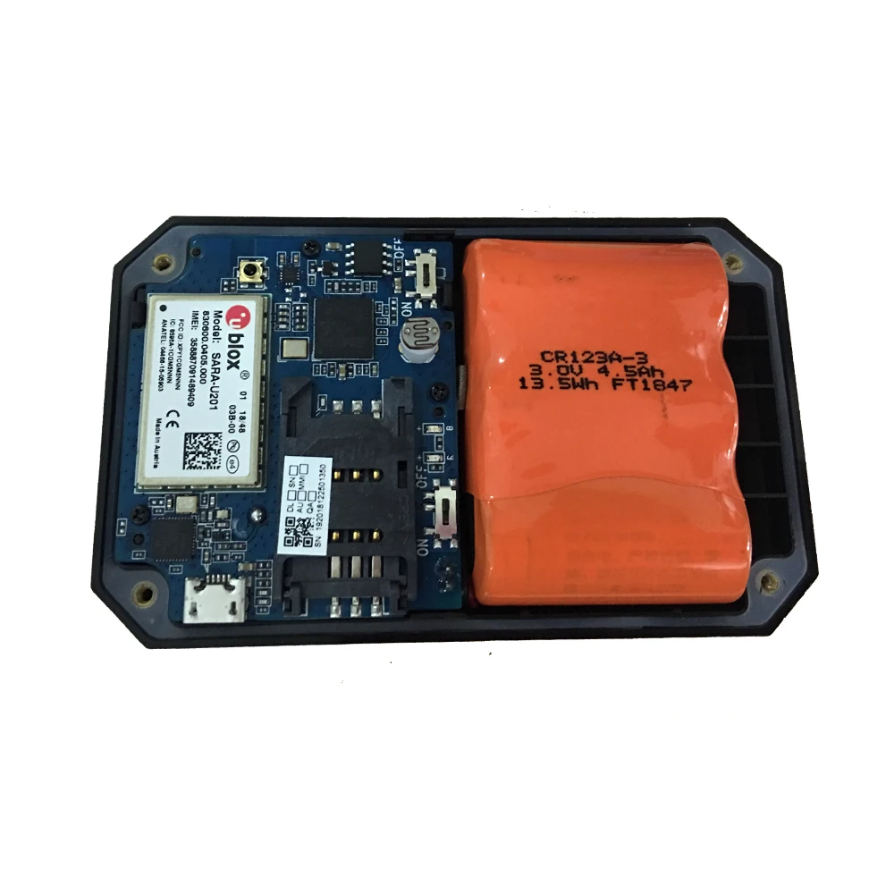 Wcdma 3g Asset Disposable Gps Tracker 3 Year Gps Tracker Long Standby