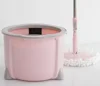 IDEA awarded light and convenient Innovative single bucket polyester mop head wet & dry magic spin floor mop