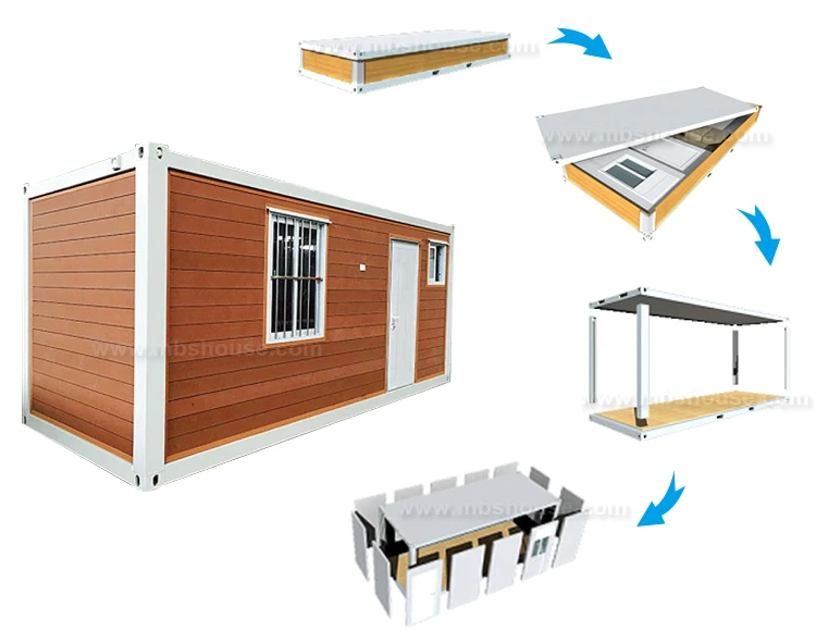 20 flat pack storage containers house