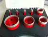 6pcs Vacuum Brazed Diamond Core Drill Bit Set with plastic box