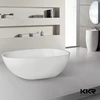 wholesale bath tub white matt acrylic solid surface freestanding stone bathtub