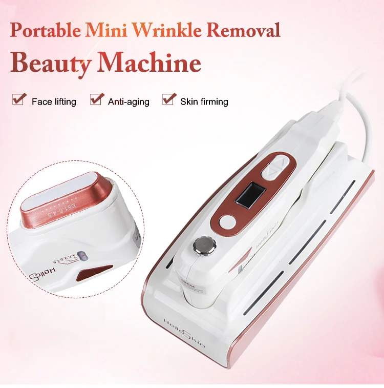 Amazon Top Seller Hifu Ultrasonic Facial Machine for Winkle Removal