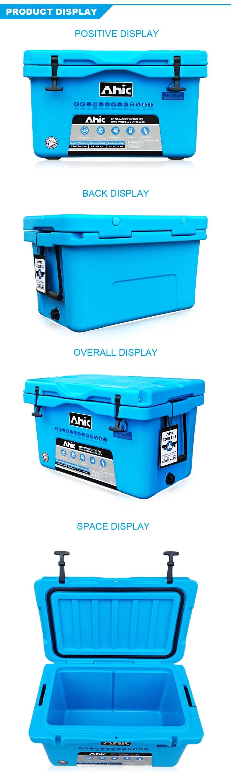Custom PU - VIP vacuum insulation panels thermo cooler box for cold chain transport