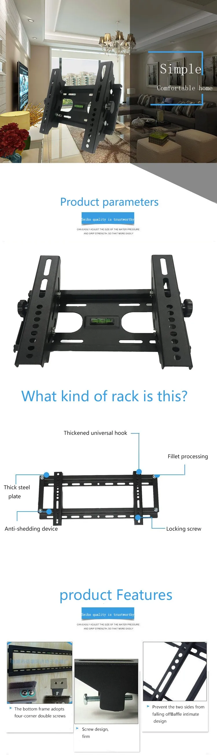Oem Led Tv Bracket Wall Mount Ceiling Lcdb523 Buy Wall Mount Ceiling,Tv Wall Mount,Led Tv
