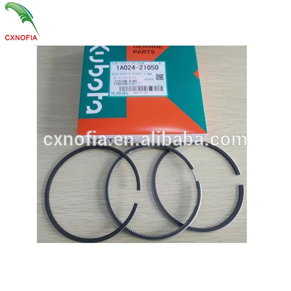 V2403 D1703 piston ring set Std 87mm for one piston Kubota V2203 3 rings