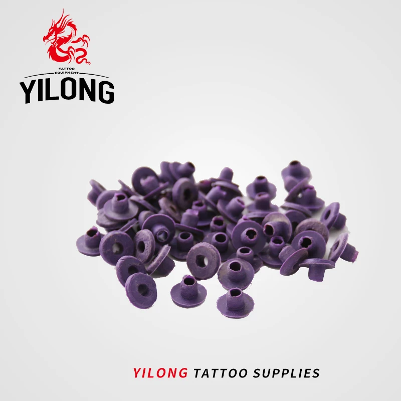 Wholesale Tattoo Accessory for Needle Supply Silicone 100pcs/bag Tattoo Needle Pad