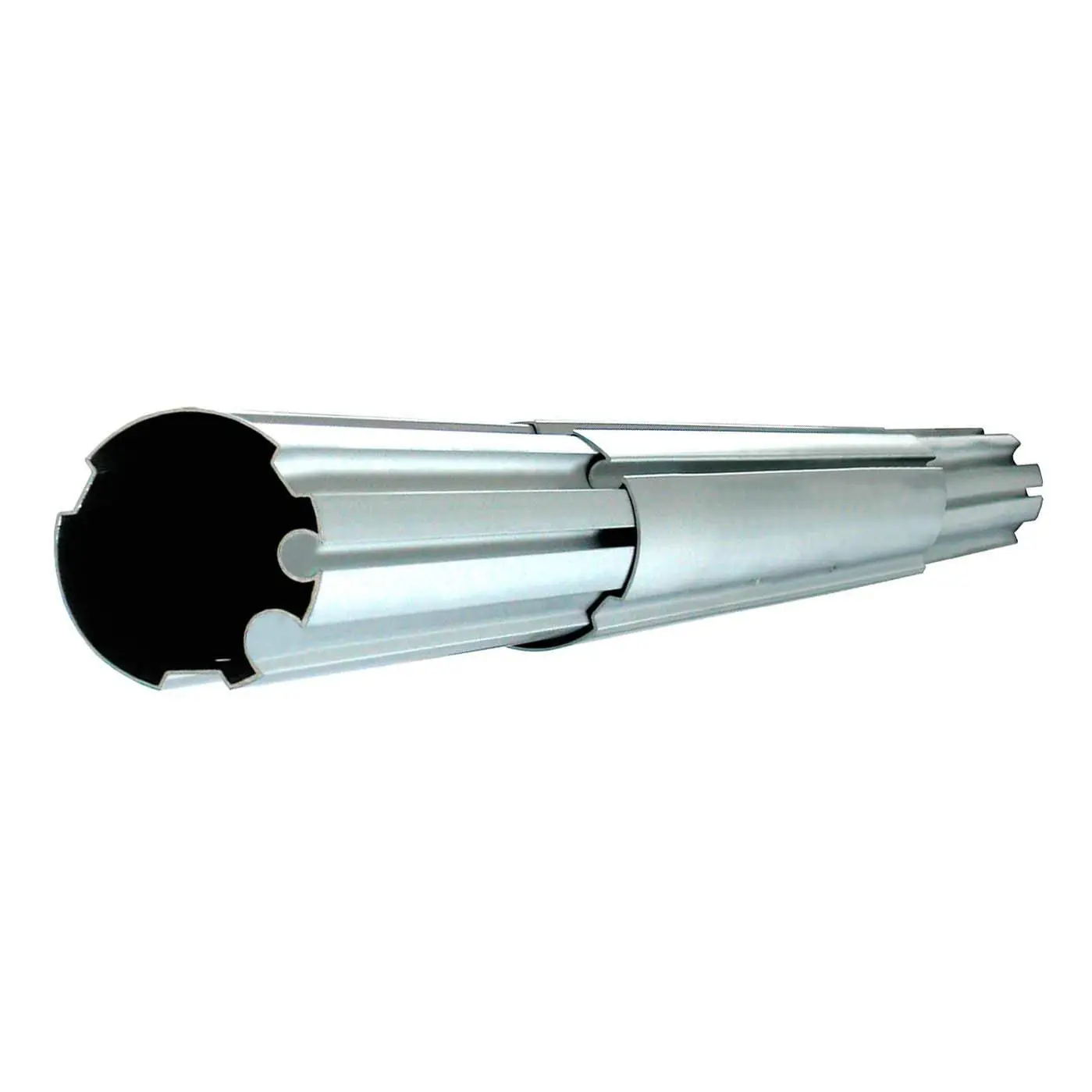 Kokido Pool Cover Reel 3.25-Inch Grooved Metal Tube Set