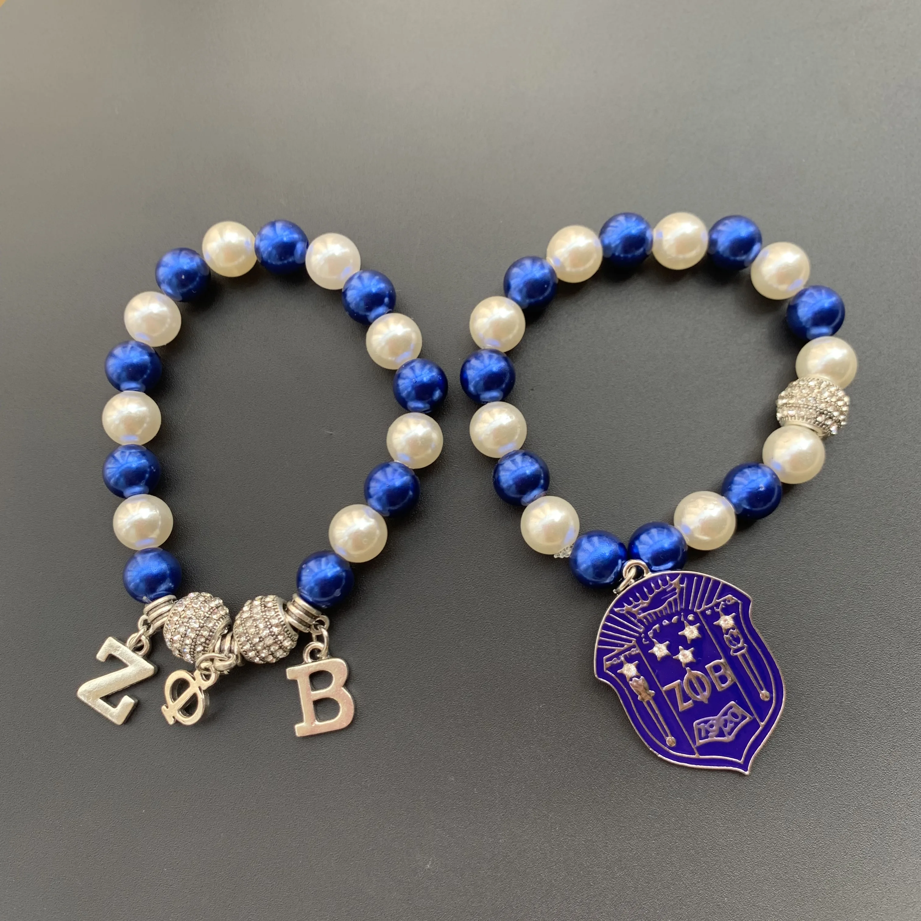 New Design Wholesale Zeta Phi Beta Bead Bracelets For Women Jewelry ...