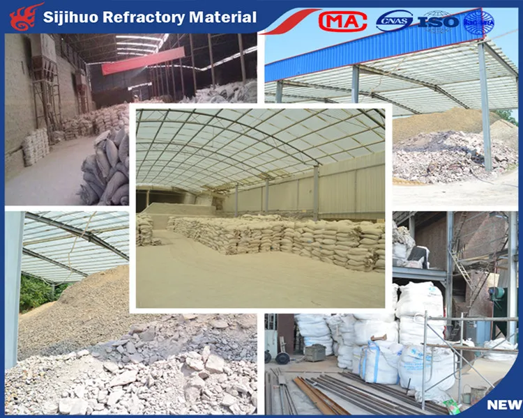 refractory castable fireplace