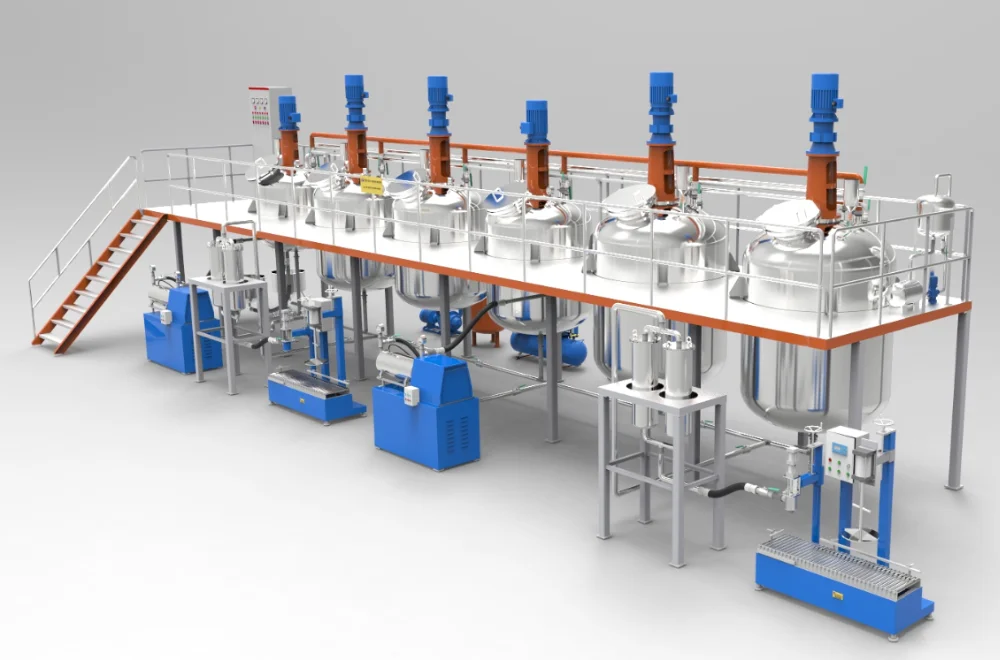 Emulsion Paint Production Line,Water Based Paint Manufacturing