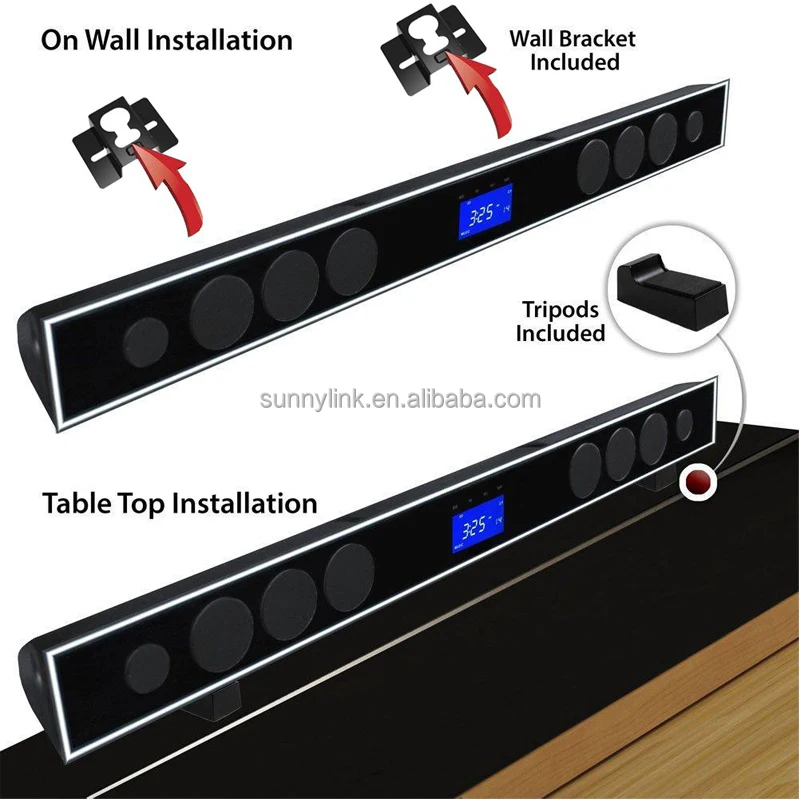 tv with built in sound system