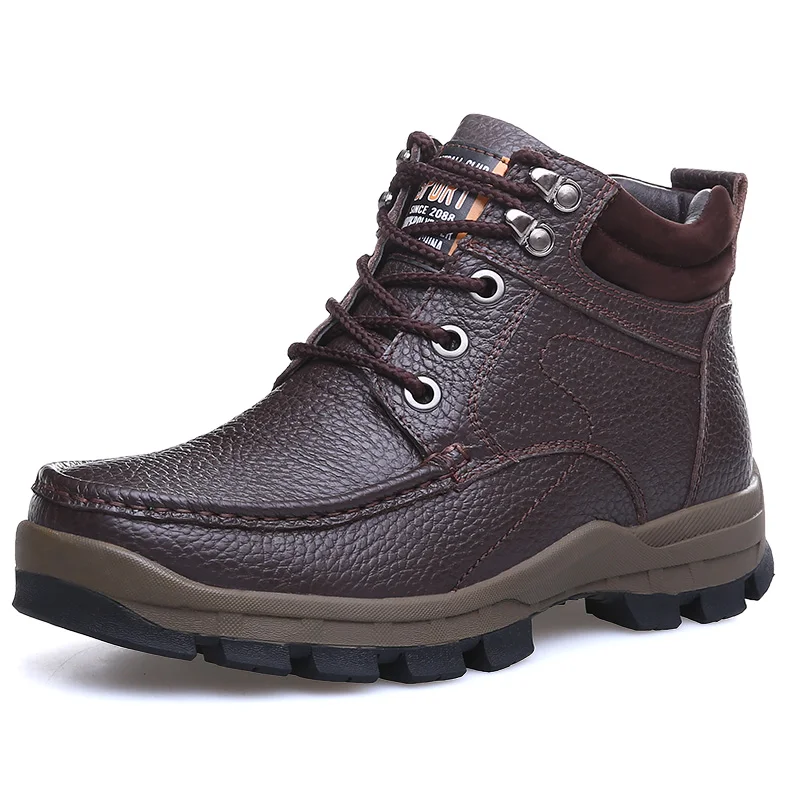 Men Shoe Genuine Leather Boot - Buy Leather Boot,Genuine Leather Boot ...