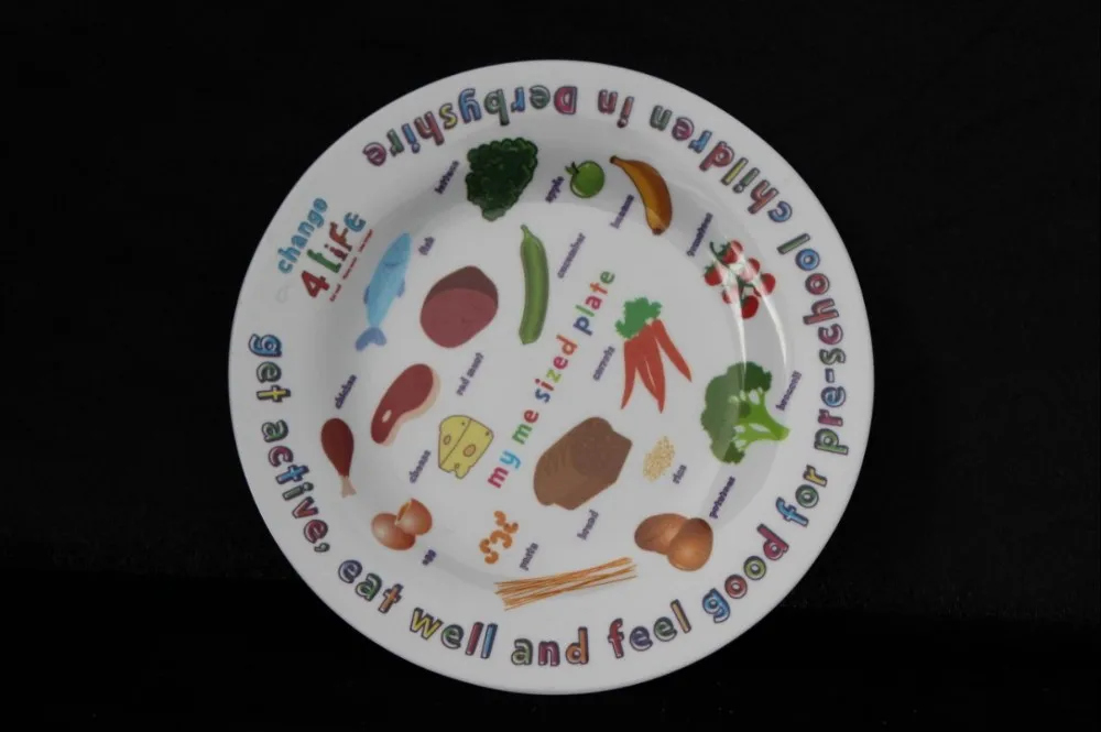 kid's 100%melamine meal plate