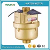 Younio Brass Body Volumetric Water Meter ISO4064 Class C DN15~DN40