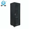 CE computer equipment 19 inch tempered glass server rack , 42U 47U network cabinet