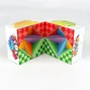 OEM plastic 3D three layers puzzle 7cm diamond magic cube