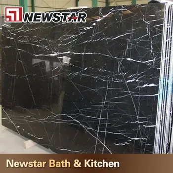 Polished Black Granite With White Veins Polished Black Granite With White Veins