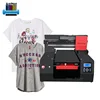 AntPrint buy garment printer All in one Keypad tee shirt screen CMYKW cheap digital tshirt printing machine