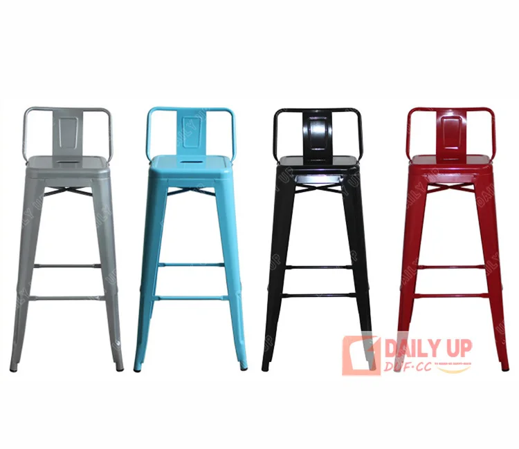 Metal Marais Bar Bistro Stools Chair Iron Steel Industrial Bar Chair for Sale Vintage Toli Industrial Chair