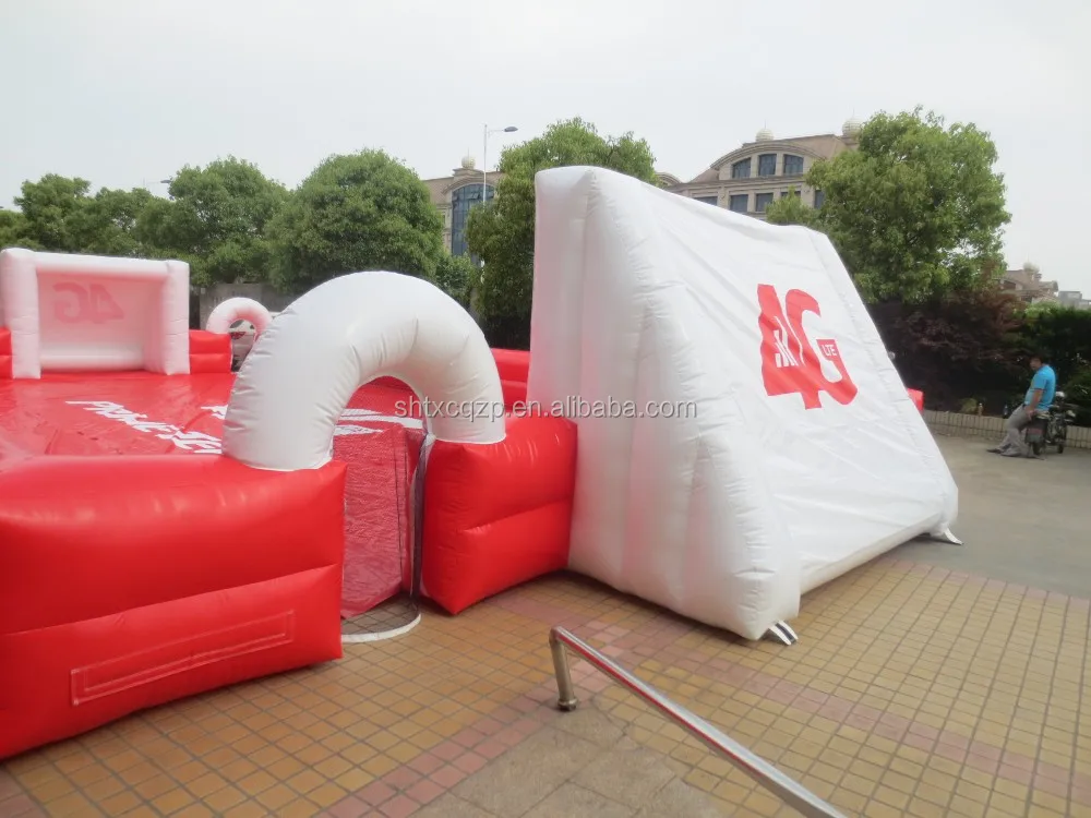 inflatable gladiator game