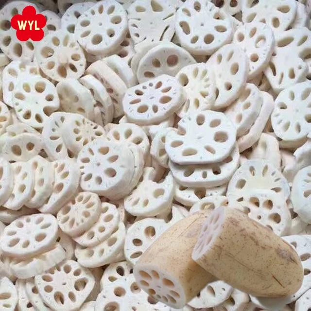 Factory Price Iqf Vegetable Frozen Lotus Root Buy Frozen Lotus Root,Iqf Lotus Root,Factory