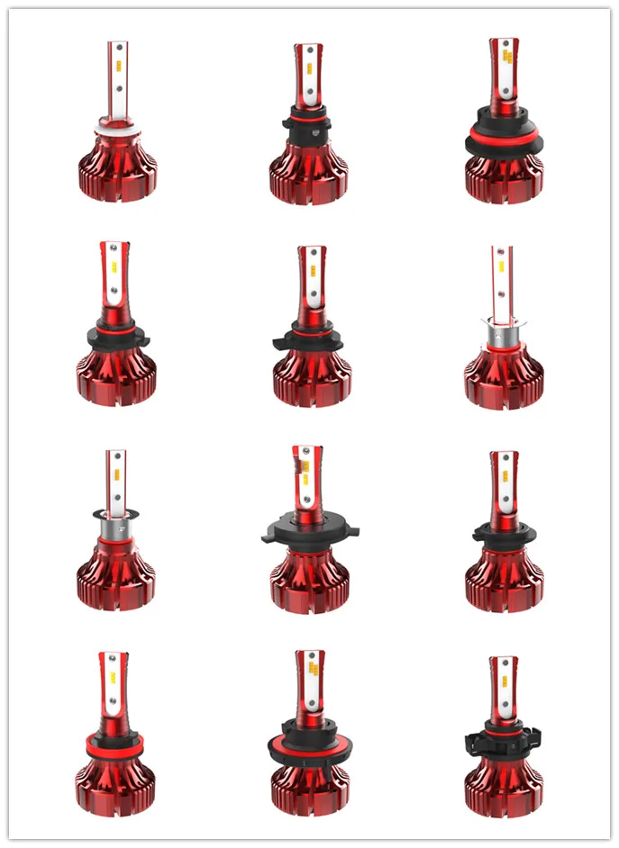 I8 Fanless Mini LED Headlight