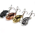 2PC SET Long Shot Fishing Lure Metal Alloy Peche 3 2g Hard Lure With Sound Slice