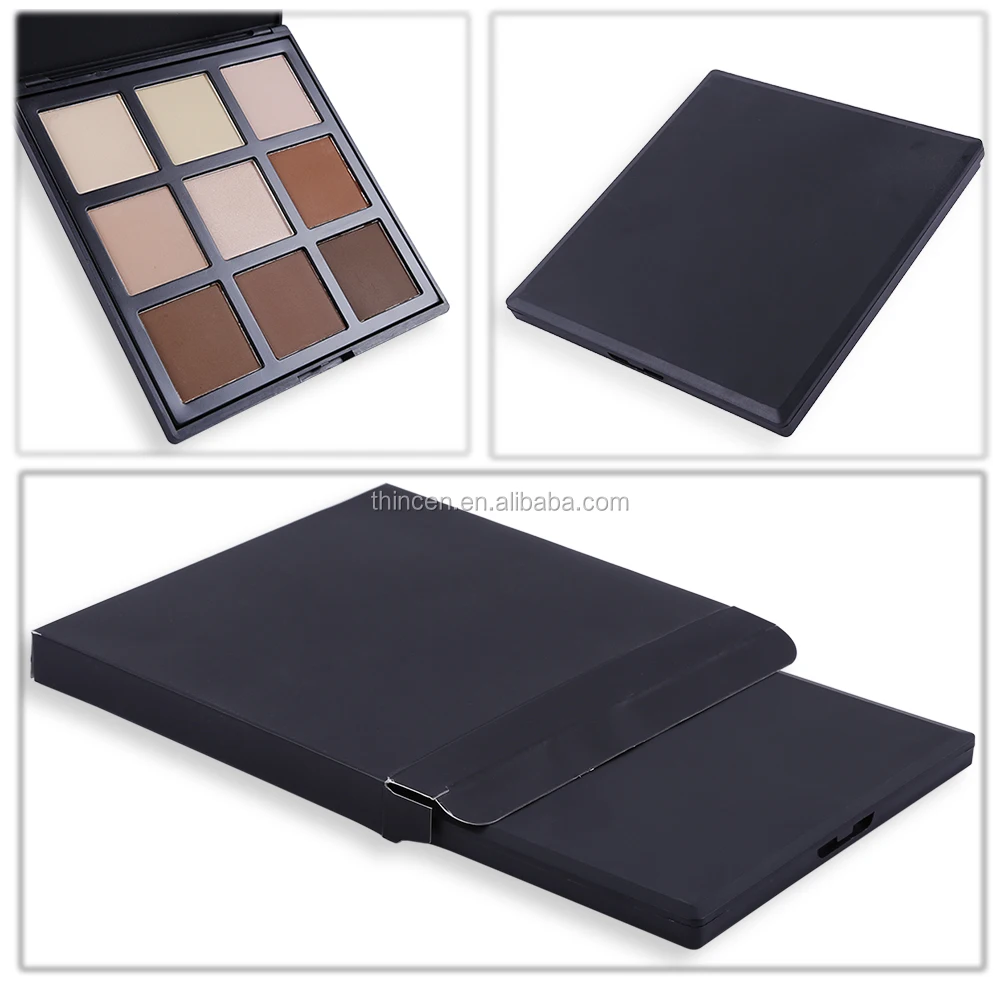 Cosmetics Make Your Private Label 9 Colors Mineral Pressed Compact Powder Face
