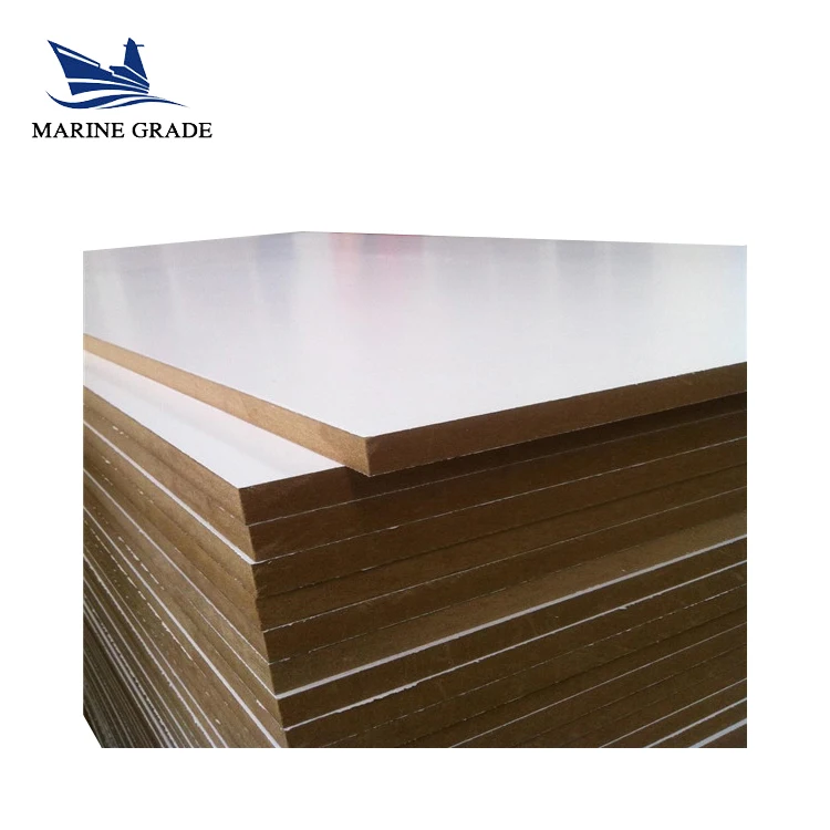 melamine sheet 8mm thickness uv coated mdf board