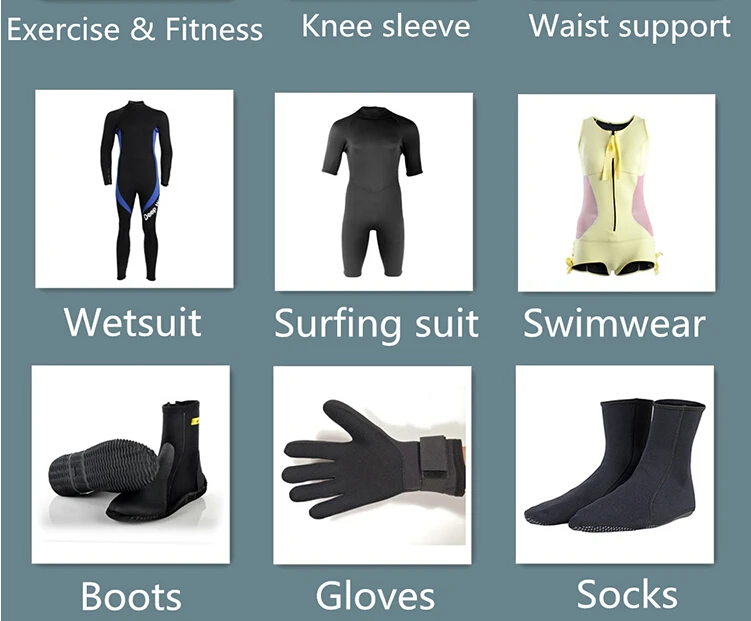 Neoprene Fabric Elastic Neoprene Sheet,High Elastic,High Stretch