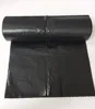 black biodegradable poop bag hdpe garbage bag on roll,hdpe plastic roll bags
