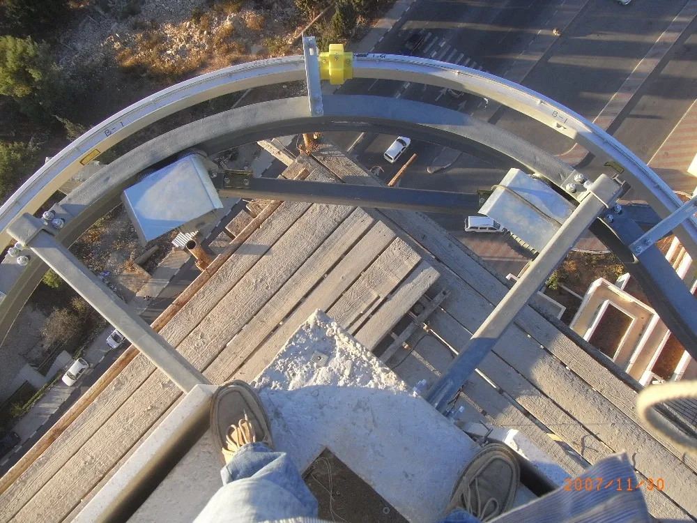 Permanently Installation Monorail System Lifting Cradle/bmu Buy