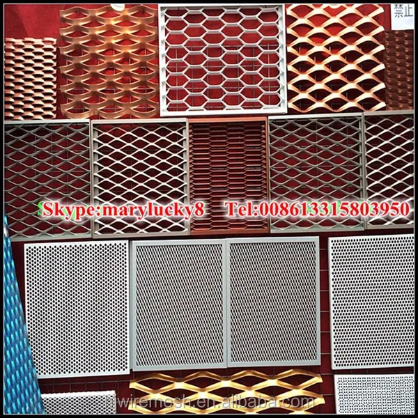 Gerahmte Aluminium Streckmetalldecke / Günstige Preise Streckblechdecke